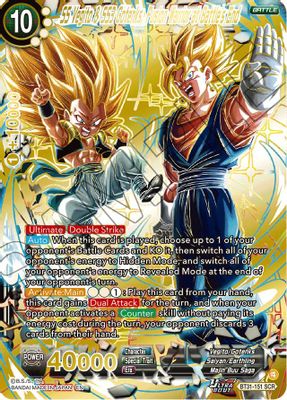SS Vegito & SS3 Gotenks, Fusion Warrior at Battle's End (SCR)
