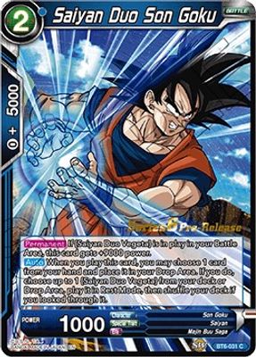 Saiyan Duo Son Goku