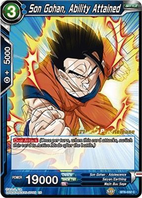 Son Gohan, Ability Attained
