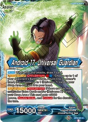 Android 17 // Android 17, Universal Guardian