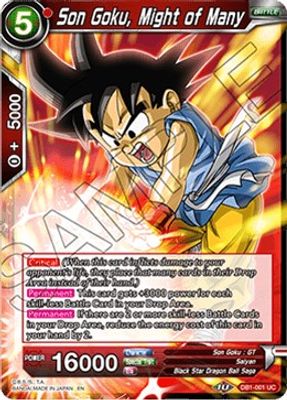 Son Goku, Might of Many