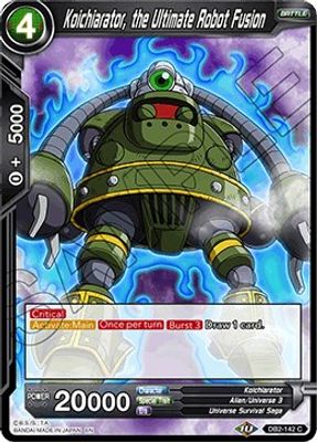 Koichiarator, the Ultimate Robot Fusion