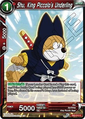 Shu, King Piccolo's Underling