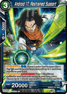 Android 17, Restrained Support