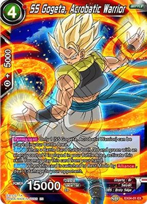 SS Gogeta, Acrobatic Warrior