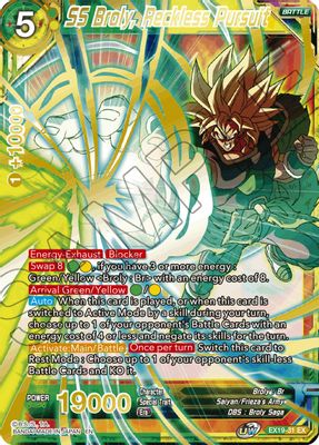 SS Broly, Reckless Pursuit