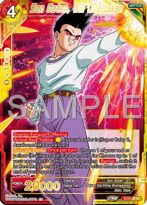 Son Goten, Will Overtaken