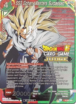 SS3 Gohan, Masters Surpassed card image