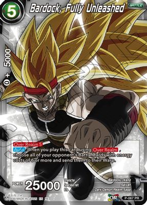 Bardock, Fully Unleashed