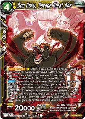 Son Goku, Savage Great Ape