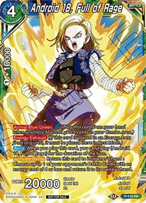 Android 18, Full of Rage
