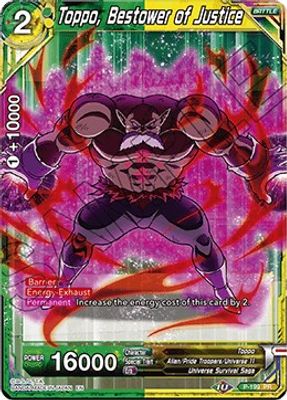 Toppo, Bestower of Justice