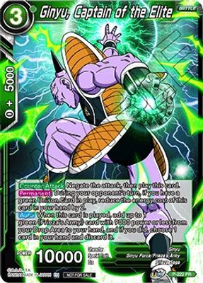 Ginyu, Captain of the Elite