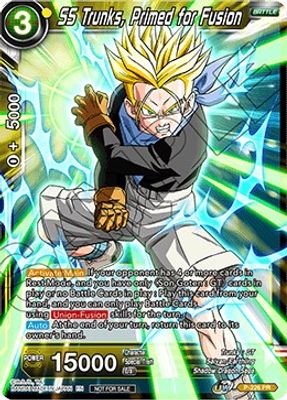 SS Trunks, Primed for Fusion