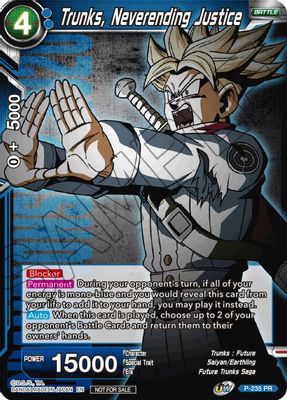 Trunks, Neverending Justice