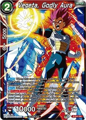 Vegeta, Godly Aura