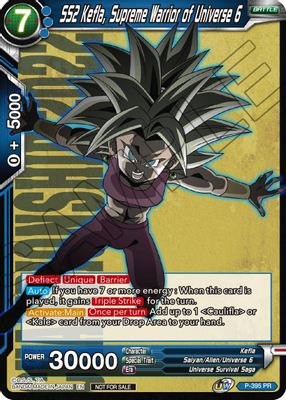 SS2 Kefla, Supreme Warrior of Universe 6