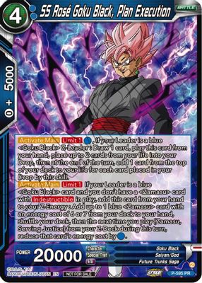 SS Rosé Goku Black, Plan Execution