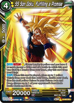 SS Son Goku, Fulfilling a Promise