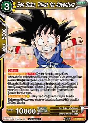 Son Goku, Thirst for Adventure