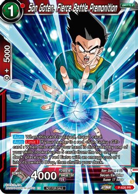 Son Goten, Fierce Battle Premonition