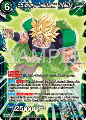 SS Broly, Limitless Vitality