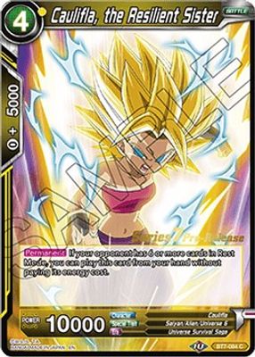 Caulifla, the Resilient Sister card image