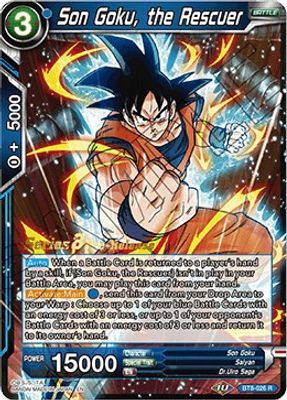 Son Goku, the Rescuer card image