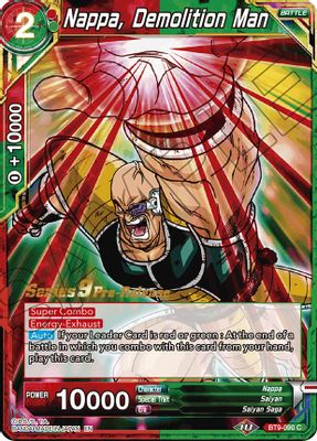 Nappa, Demolition Man card image