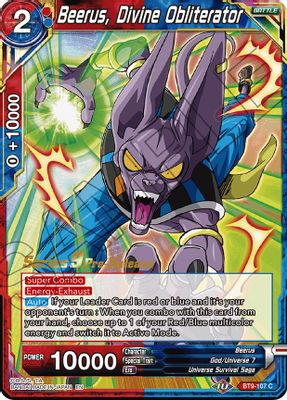 Beerus, Divine Obliterator card image
