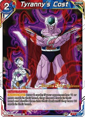 Tyranny's Cost card image