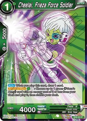 Cheelai, Frieza Force Soldier