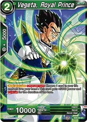 Vegeta, Royal Prince