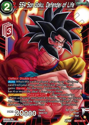 SS4 Son Goku, Defender of Life