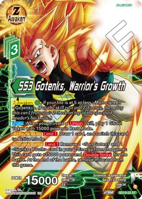 SS3 Gotenks, Warrior's Growth