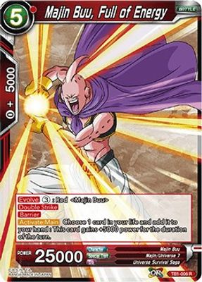 Majin Buu, Full of Energy