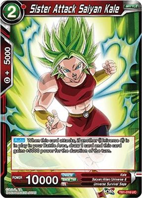 Sister Attack Saiyan Kale