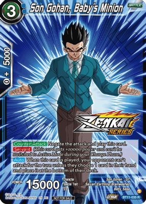 Son Gohan, Baby's Minion card image