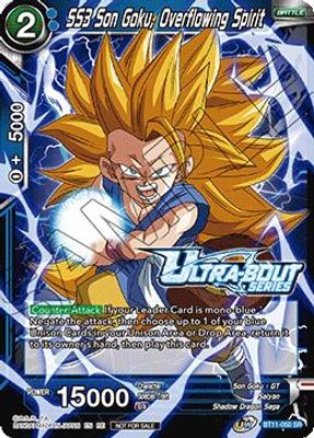 SS3 Son Goku, Overflowing Spirit card image