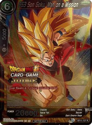 SS3 Son Goku, Man on a Mission card image