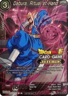 Dabura, Ritual at Hand card image