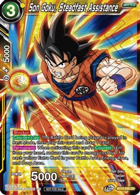 Son Goku, Steadfast Assistance card image
