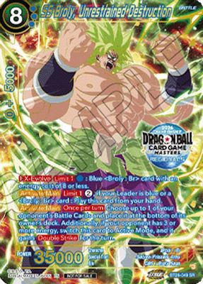 SS Broly, Unrestrained Destruction card image