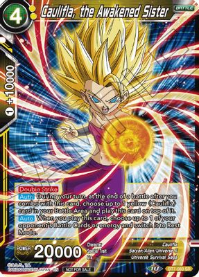 Caulifla, the Awakened Sister card image
