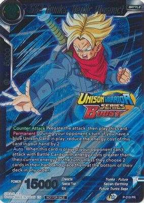 SS2 Trunks, Heroic Prospect card image