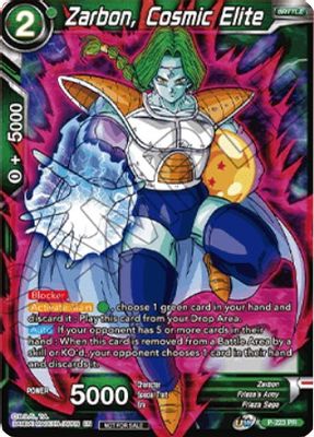 Zarbon, Cosmic Elite card image