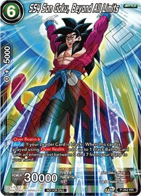 SS4 Son Goku, Beyond All Limits card image