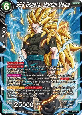 SS3 Gogeta, Martial Melee card image