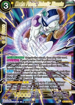 Mecha Frieza, Robotic Riposte card image
