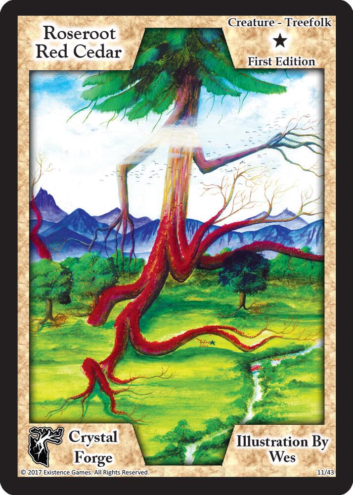 Roseroot Red Cedar